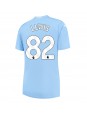 Manchester City Rico Lewis #82 Domácí Dres pro Dámské 2023-24 Krátký Rukáv